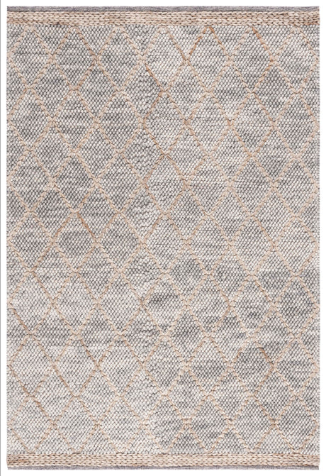 Safavieh Natura Nat223G Light Grey/Natural Rug.