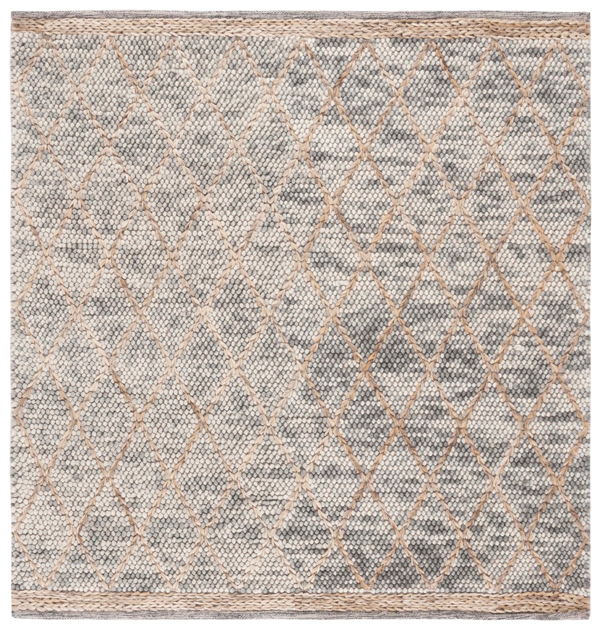 Safavieh Natura Nat223G Light Grey/Natural Area Rug