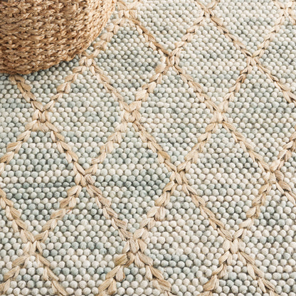 Safavieh Natura Nat223J Teal/Natural Area Rug