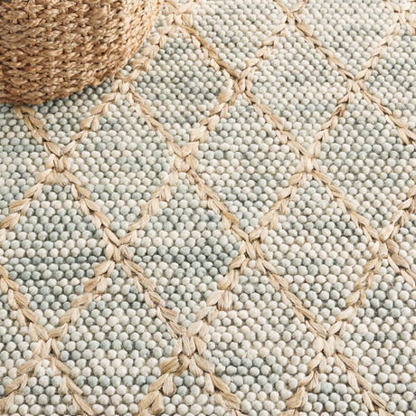 Safavieh Natura Nat223J Teal/Natural Rug.