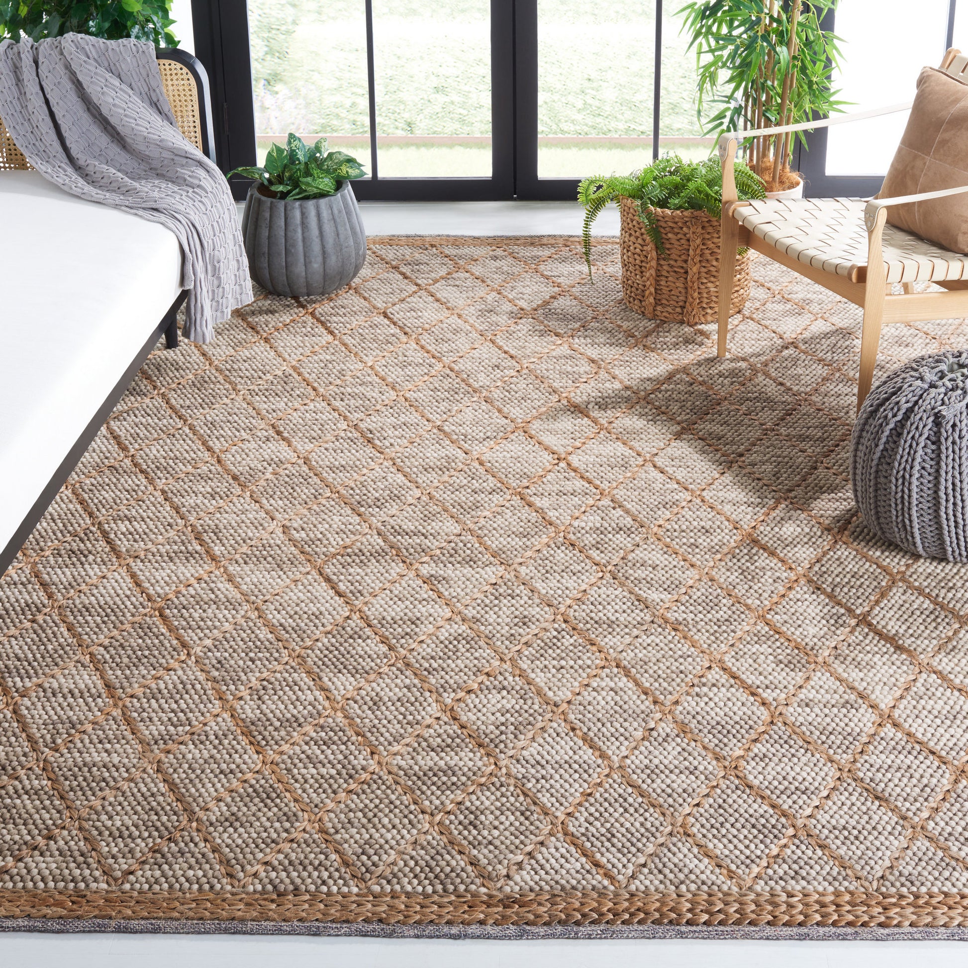 Safavieh Natura Nat223T Brown/Natural Area Rug