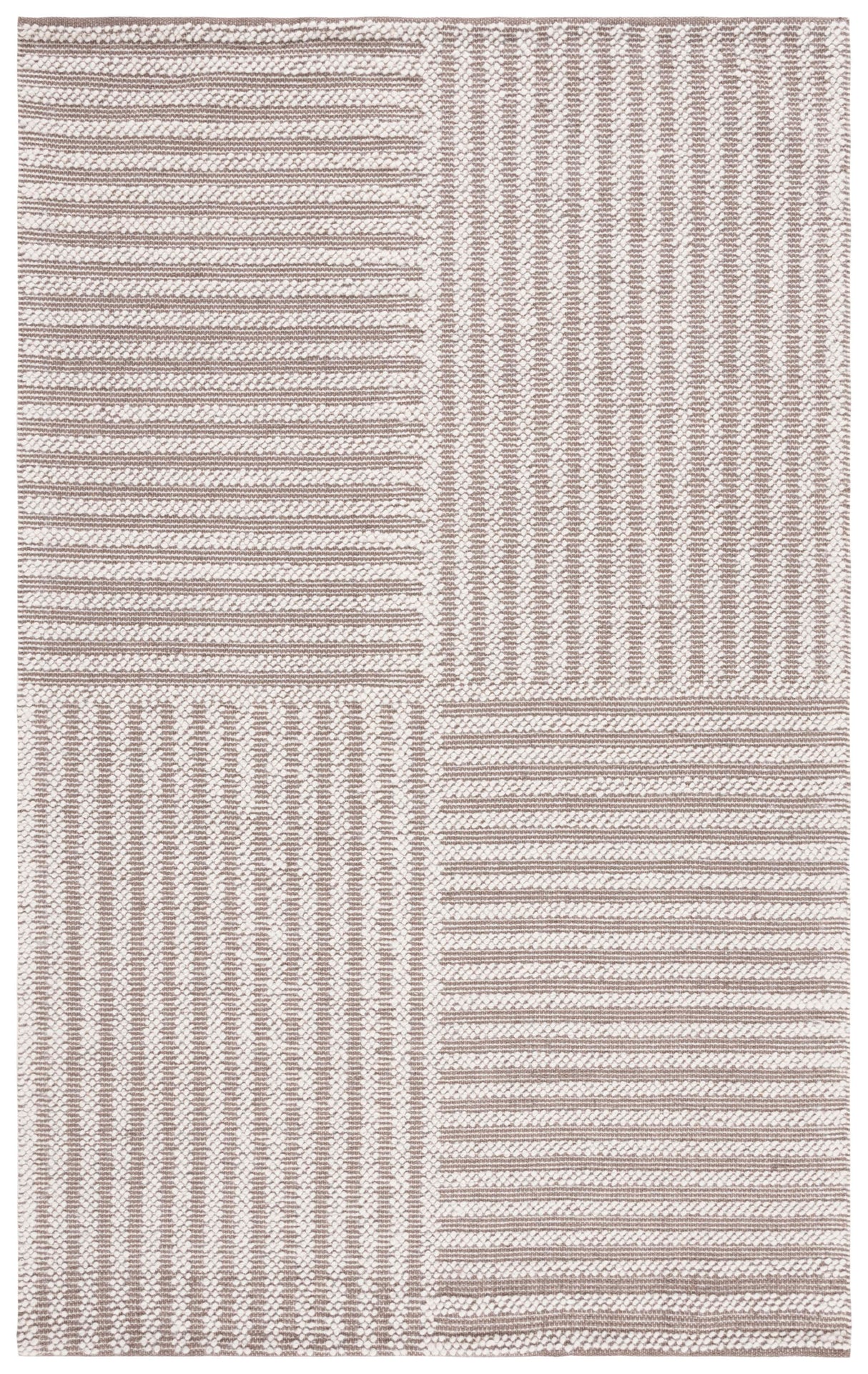 Safavieh Natura Nat227E Ivory/Taupe Rug.