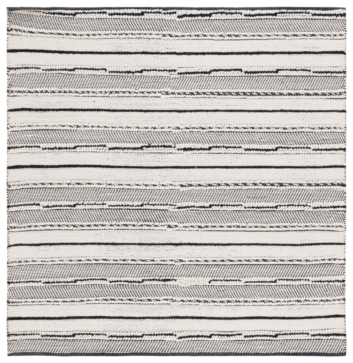 Safavieh Natura Nat281Z Black/Ivory Rug.