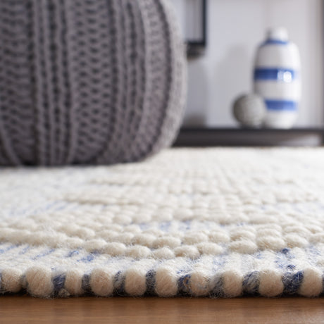 Safavieh Natura Nat297M Ivory/Blue Rug.