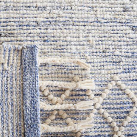 Safavieh Natura Nat297M Ivory/Blue Rug.