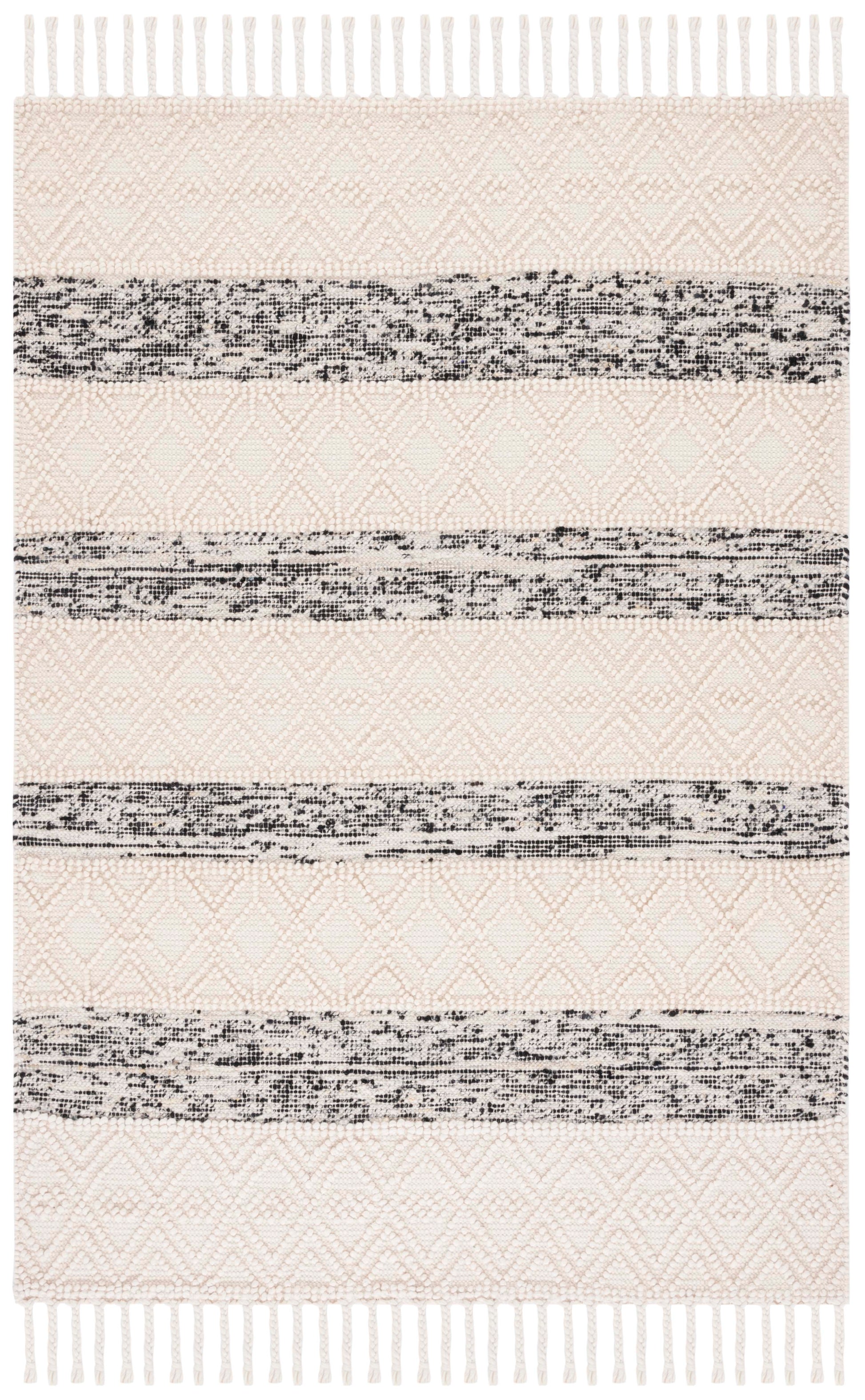 Safavieh Natura Nat298Z Ivory/Black Area Rug