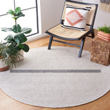 Safavieh Natura Nat324F Ivory/Dark Grey Rug.