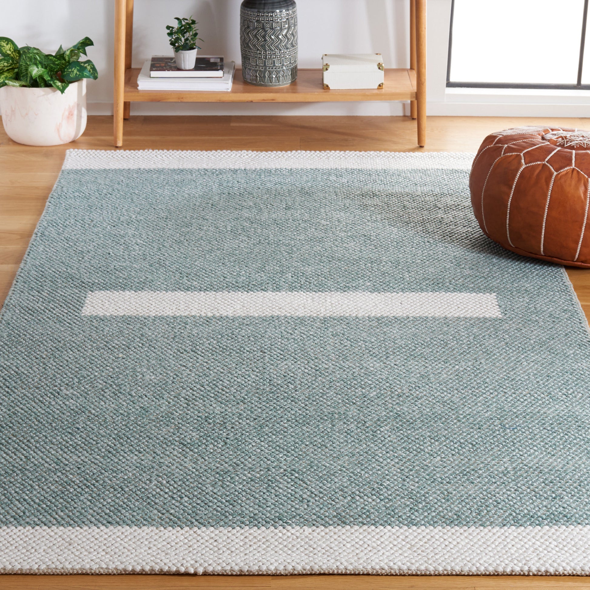 Safavieh Natura Nat324J Turquoise/Ivory Area Rug