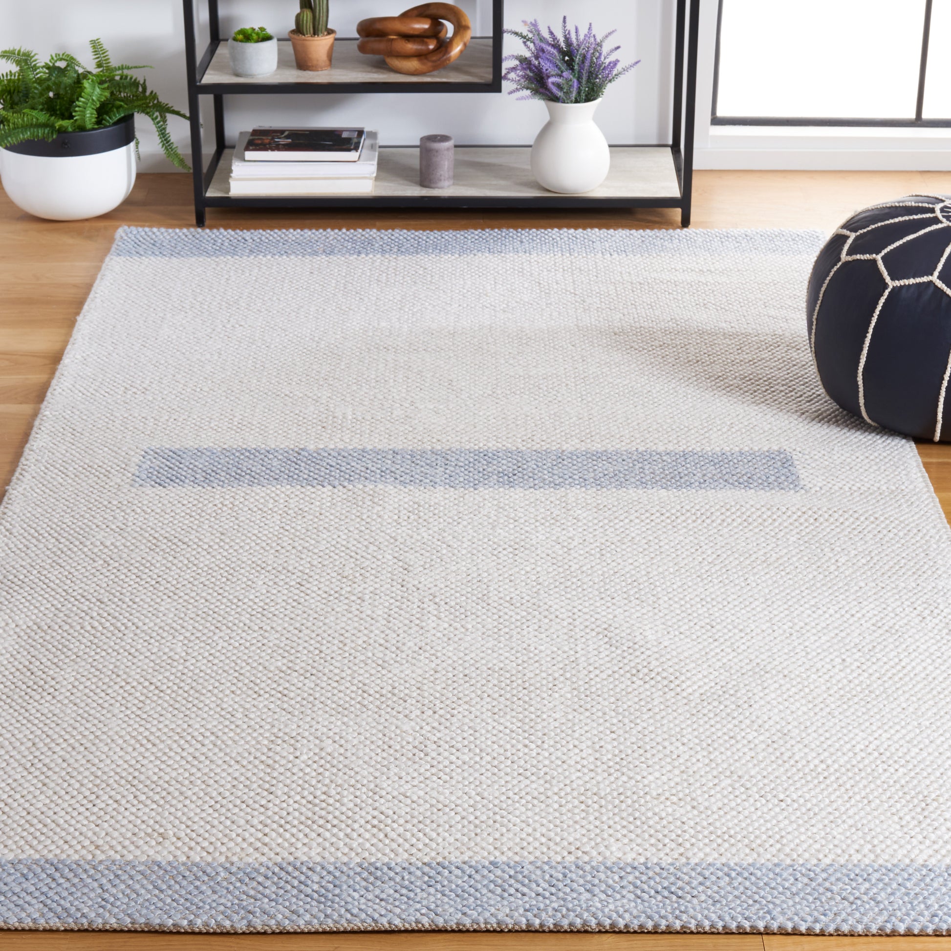 Safavieh Natura Nat324K Ivory/Light Blue Area Rug