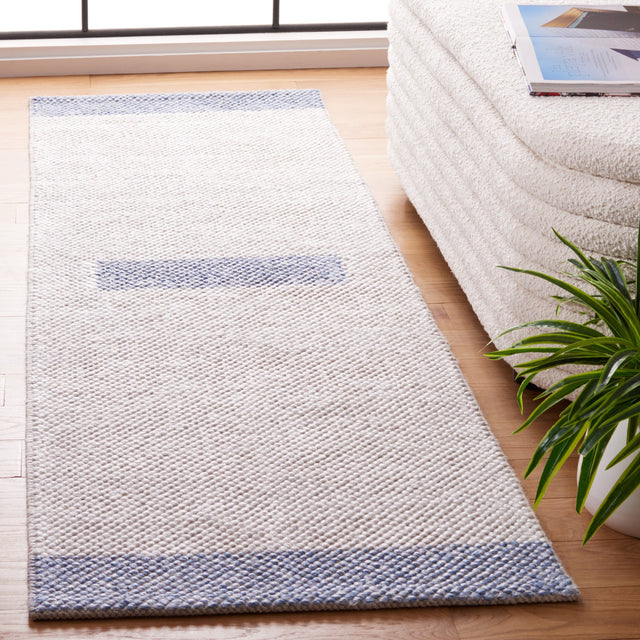 Safavieh Natura Nat324M Ivory/Blue Rug.