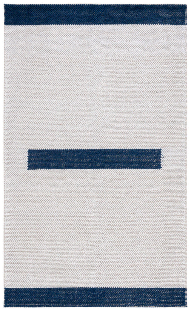 Safavieh Natura Nat324N Ivory/Navy Rug.