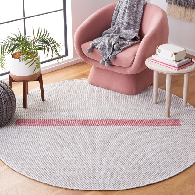 Safavieh Natura Nat324U Ivory/Pink Rug.