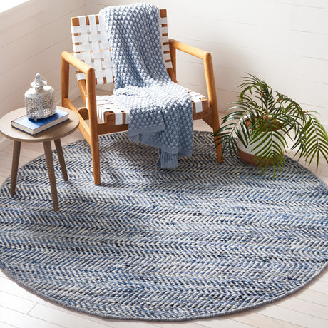 Safavieh Natura Nat346L Blue/Light Grey Rug.