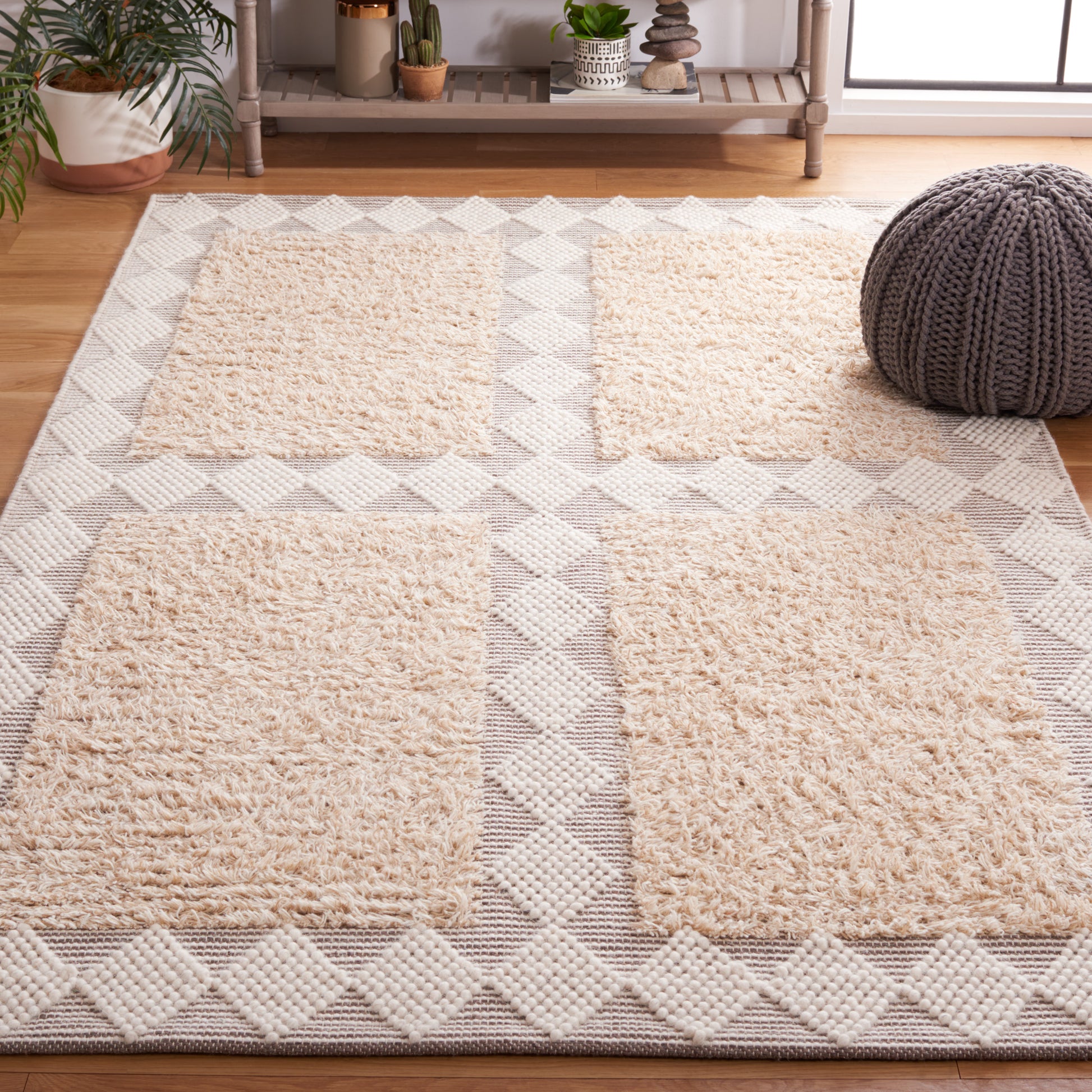 Safavieh Natura Nat722B Beige/Ivory Area Rug