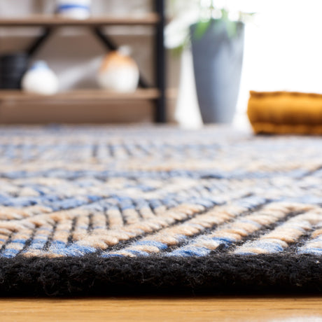 Safavieh Natura Nat932M Blue/Orange Rug.