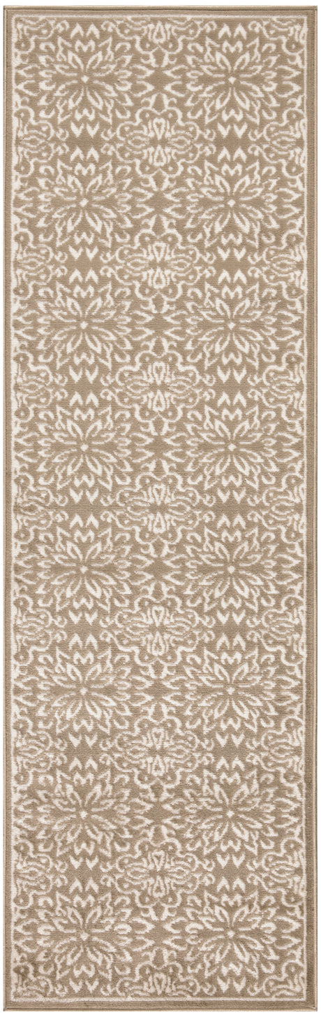 Nourison Jubilant Jub06 Taupe Area Rug