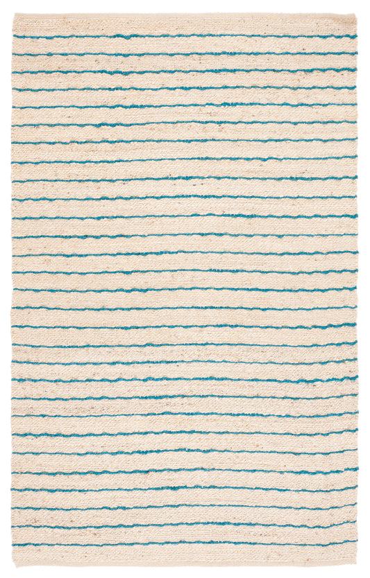 Safavieh Natural Fiber Nf122M Blue/Natural Area Rug