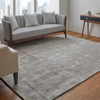 Feizy Eastfield Eas69Akf Gray/Ivory Area Rug