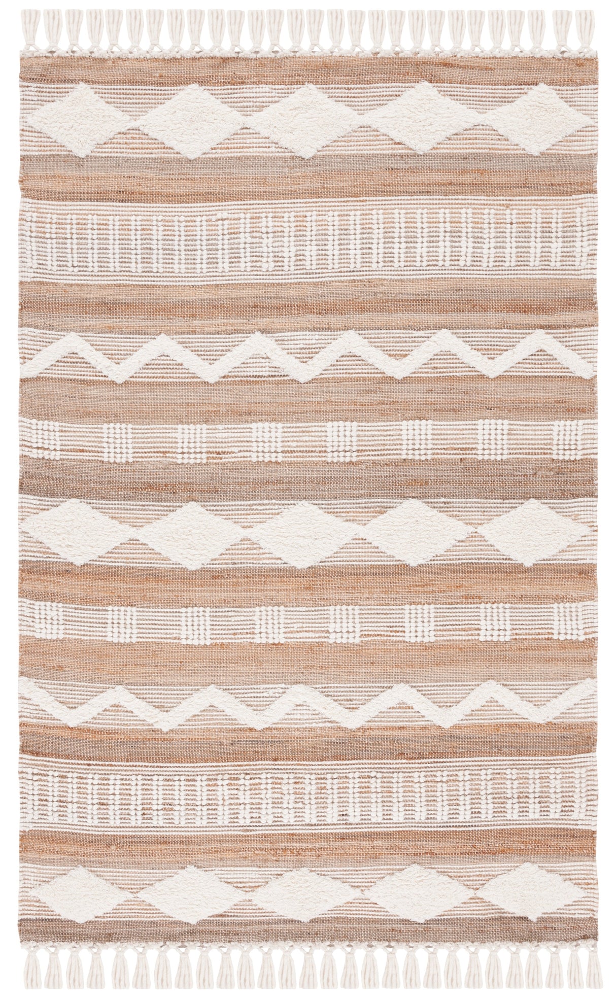 Safavieh Natural Fiber Nf377A Natural/Ivory Rug.