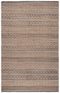 Safavieh Natural Fiber Nf379Z Black/Natural Rug.