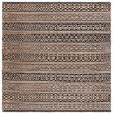 Safavieh Natural Fiber Nf379Z Black/Natural Rug.