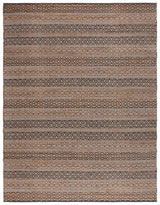 Safavieh Natural Fiber Nf379Z Black/Natural Rug.