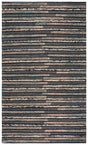 Safavieh Natural Fiber Nf380Z Black/Natural Rug.