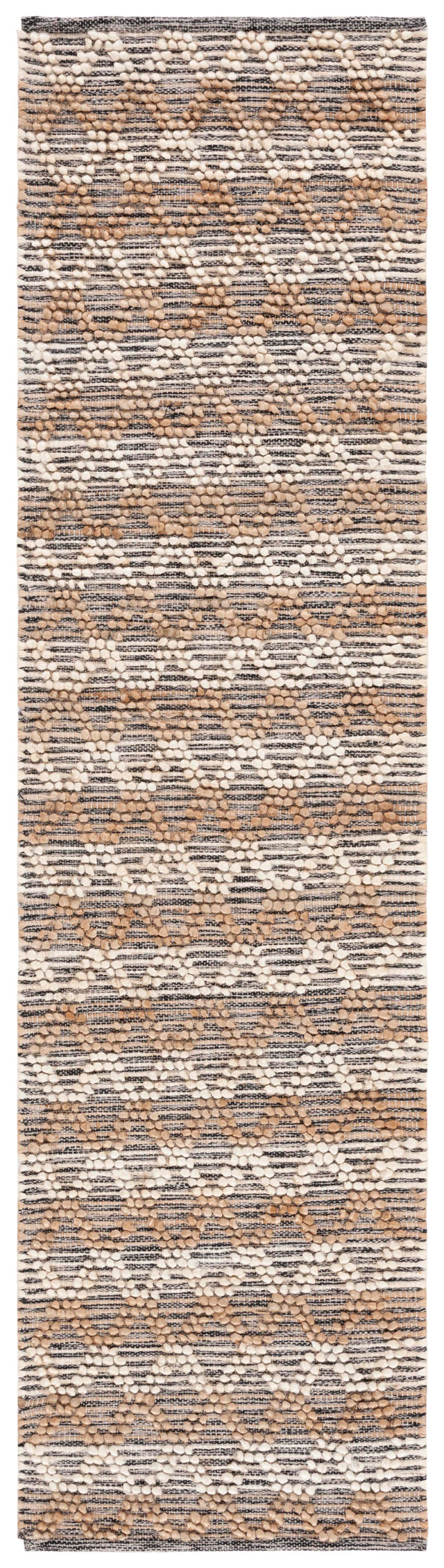 Safavieh Natural Fiber Nf382A Natural/Black Rug.