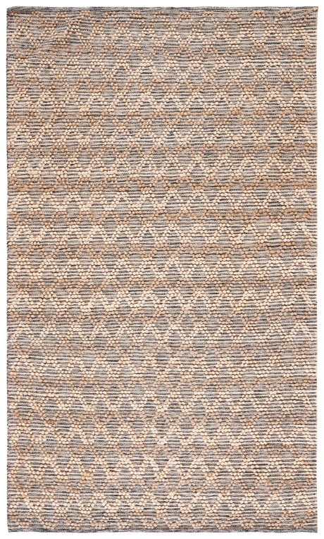 Safavieh Natural Fiber Nf382A Natural/Black Rug.