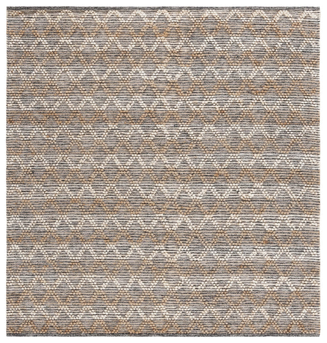 Safavieh Natural Fiber Nf382A Natural/Black Rug.