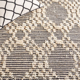 Safavieh Natural Fiber Nf383A Blush/Black Rug.