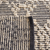 Safavieh Natural Fiber Nf383A Blush/Black Rug.