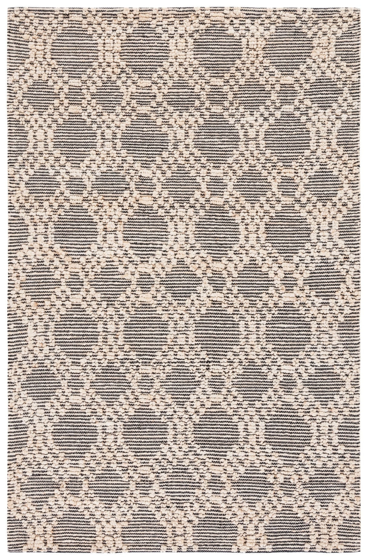 Safavieh Natural Fiber Nf383A Blush/Black Rug.