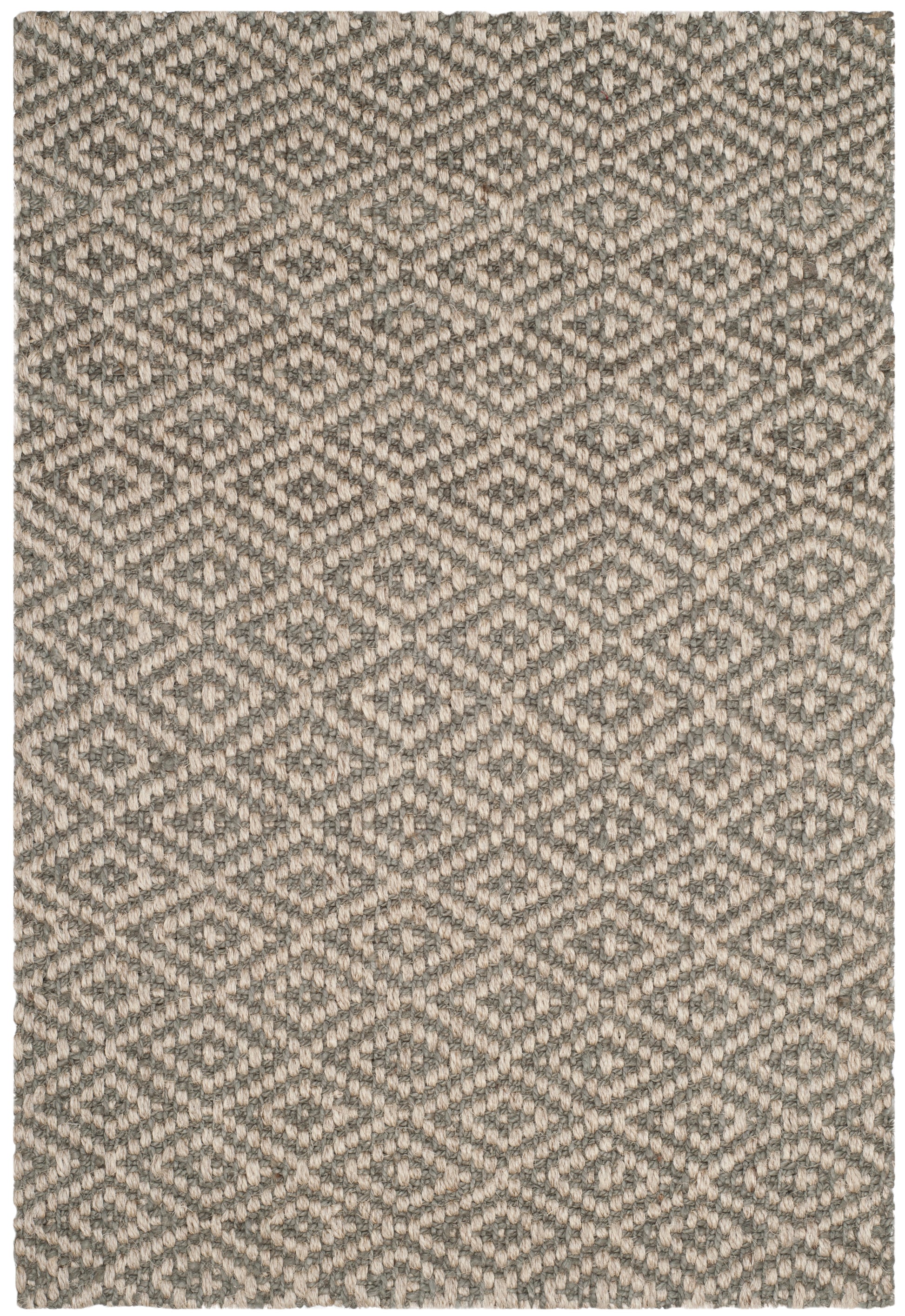 Safavieh Natural Fiber Nf478A Ivory/Grey Area Rug