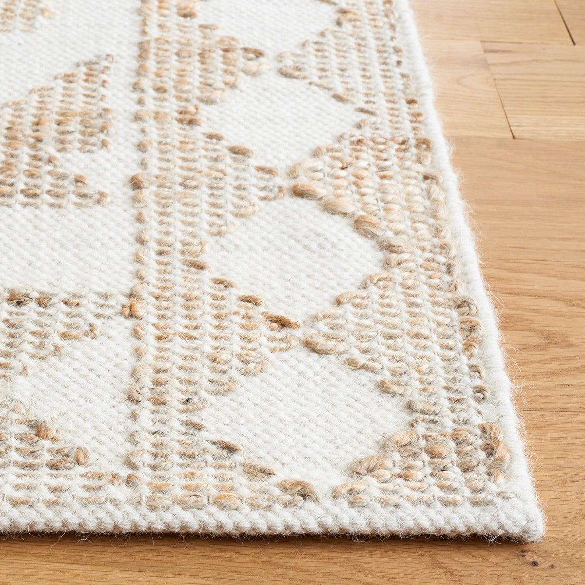 Safavieh Natural Fiber Nf512A Ivory/Natural Area Rug