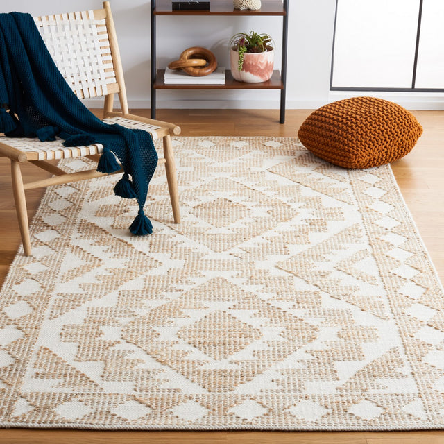 Safavieh Natural Fiber Nf512A Ivory/Natural Rug.