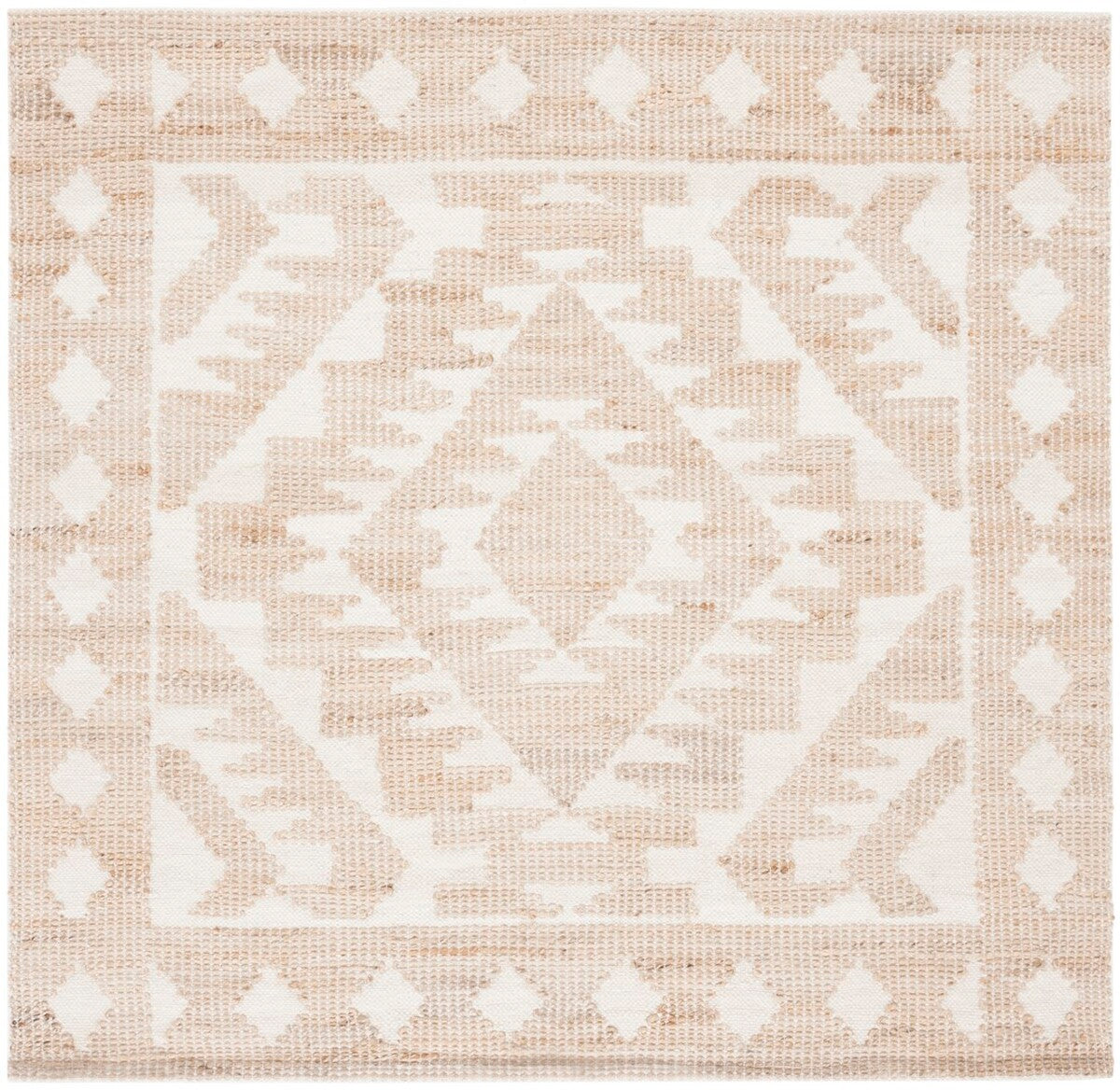 Safavieh Natural Fiber Nf512A Ivory/Natural Area Rug