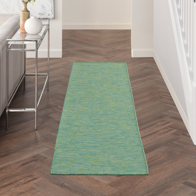 Nourison Positano Pos01 Blue/Green Rug