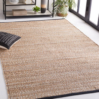 Safavieh Natural Fiber Nf832A Natural/Black Area Rug