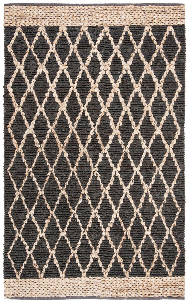 Safavieh Natural Fiber Nf951H Charcoal Rug.