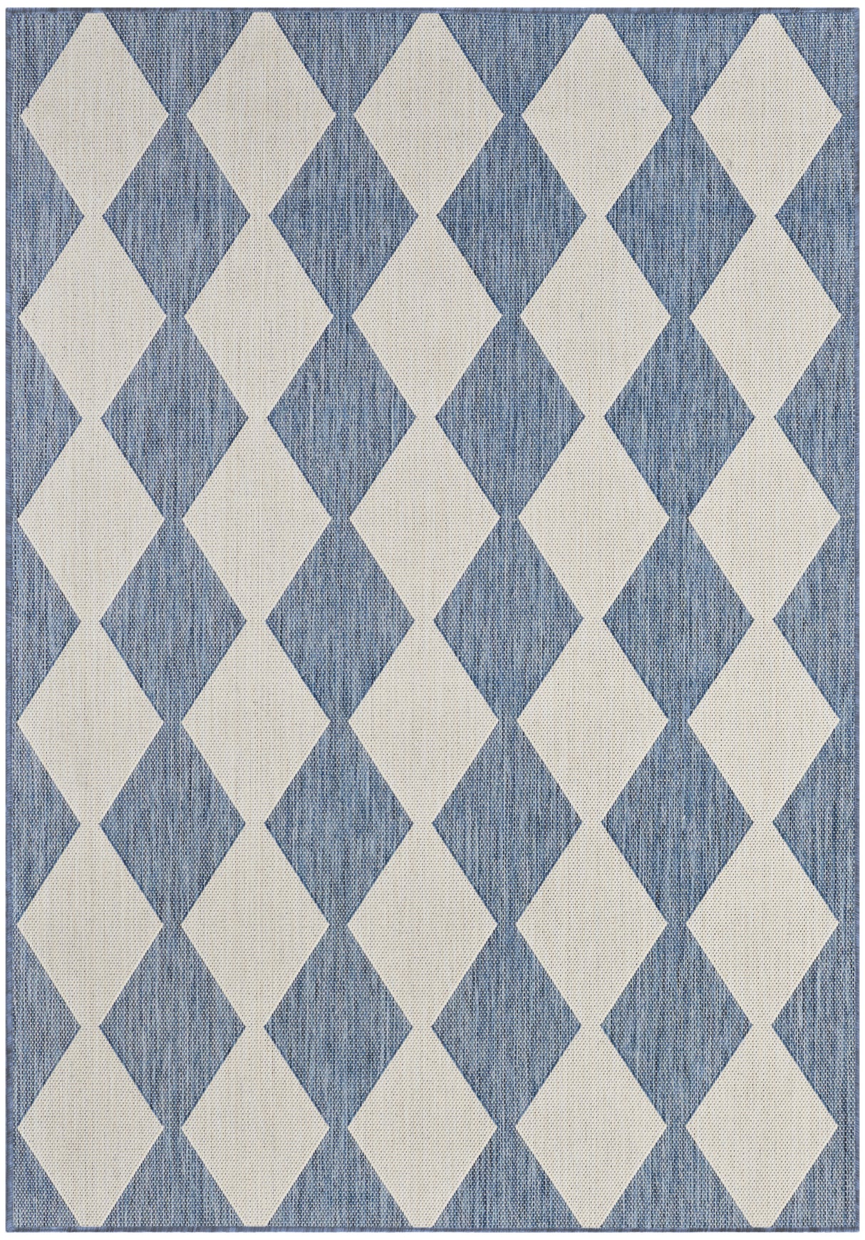 Nourison Positano POS04 Machine Made Navy, Blue Rug