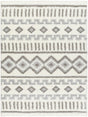 Surya Nomadic Nmc-2302 Ivory, Medium Gray, Light Gray Rug.