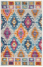 Nourison Passion PSN02 Machine Made Multicolor Rug