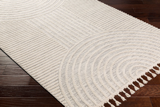 Surya Nora Noa-2310 Light Gray, Cream, Medium Gray Rug.