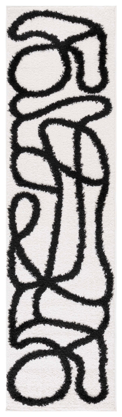 Safavieh Norway Nor202A Ivory/Black Area Rug