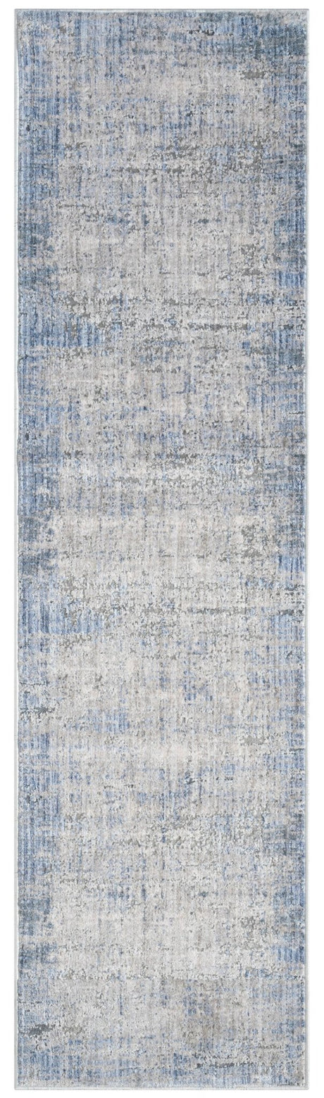 Nourison Abstract Hues Abh02 Blue Grey Rug - Nourison - 99446906298