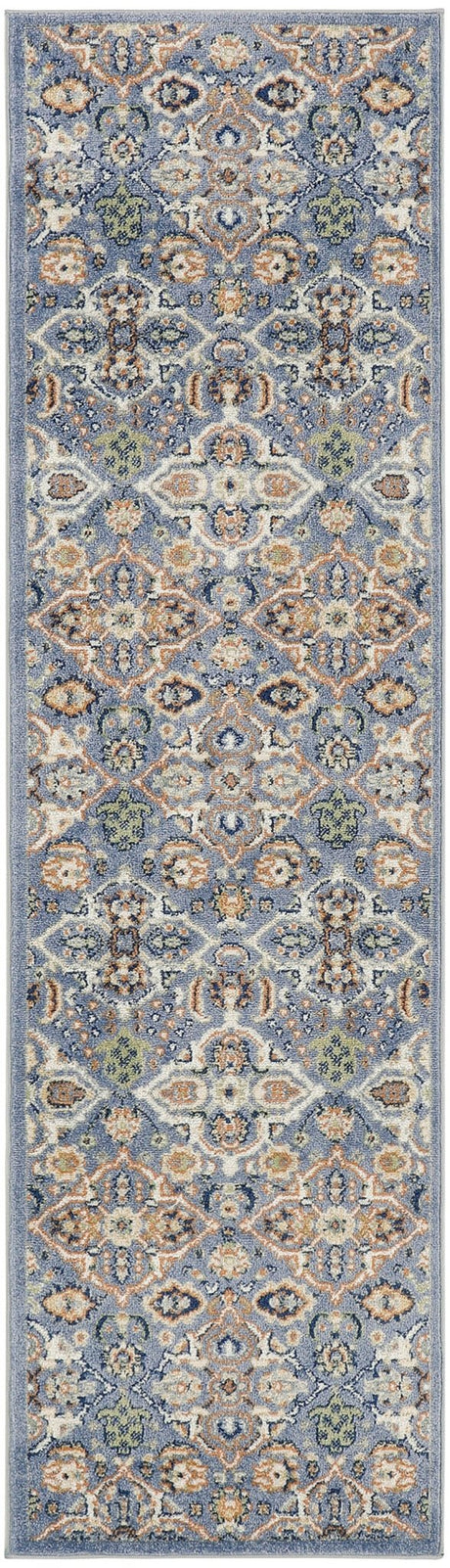 Nourison Allur Alr03 Light Blue Rug - Nourison - 99446916525