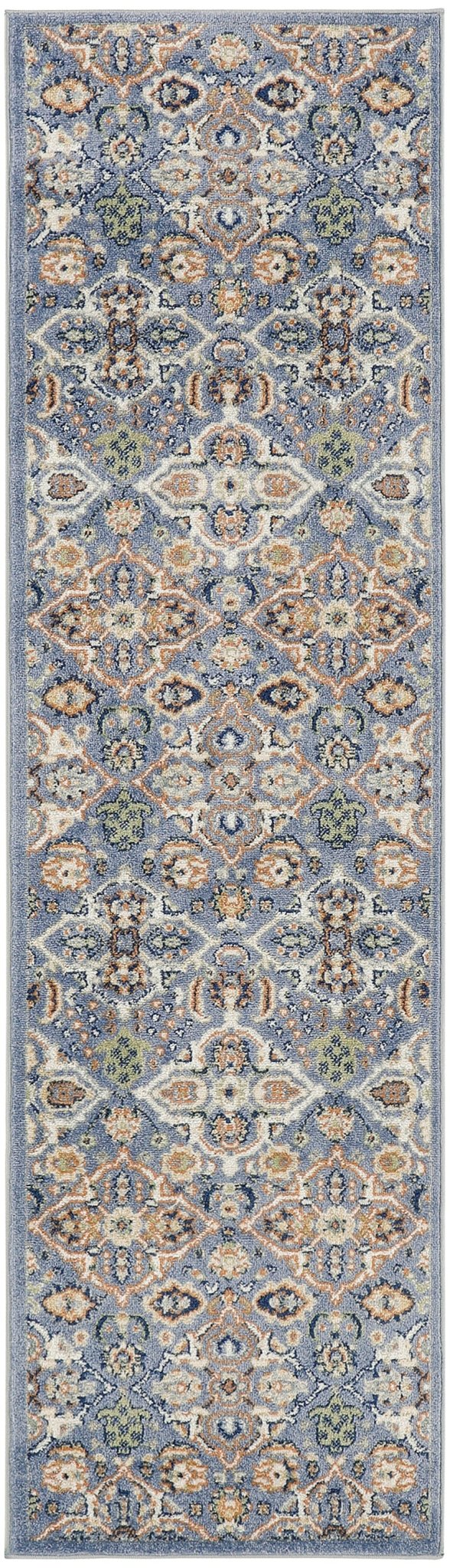 Nourison Allur Alr03 Light Blue Rug - Nourison - 99446916525