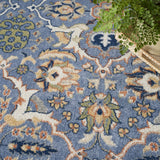 Nourison Allur Alr03 Light Blue Rug - Nourison - 99446916525