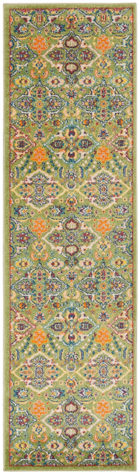 Nourison Allur Alr03 Sage Ivory Rugs - Nourison - 99446837455